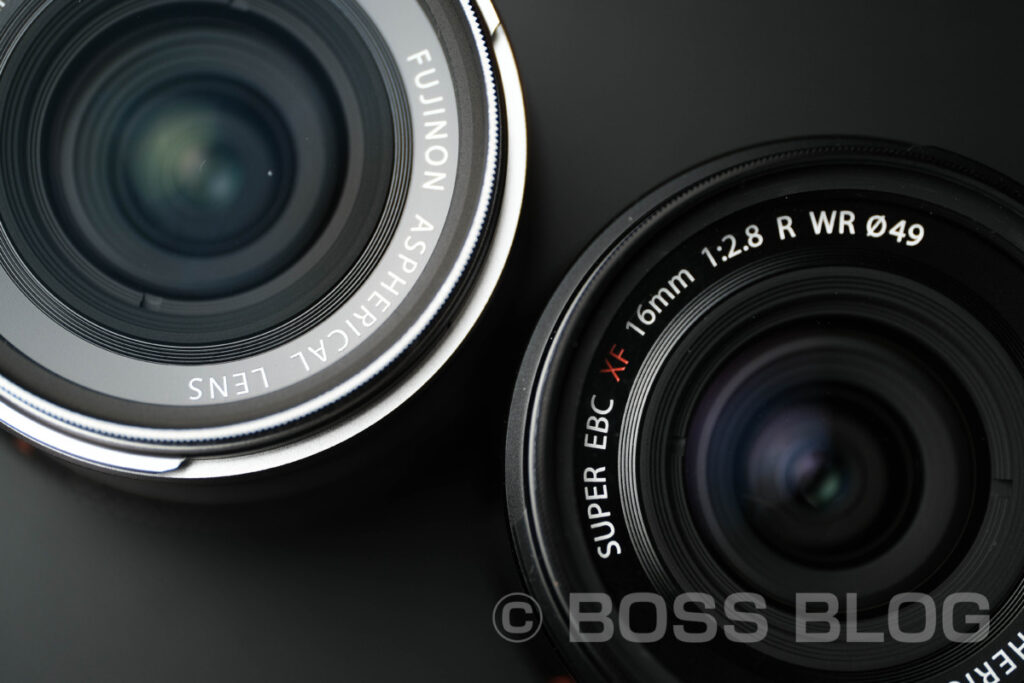 FUJINON XF16mmF2.8とSONY FE135mmF1.8