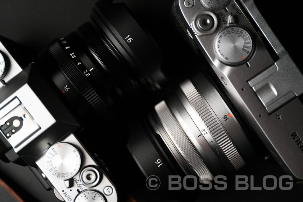 FUJINON XF16mmF2.8とSONY FE135mmF1.8