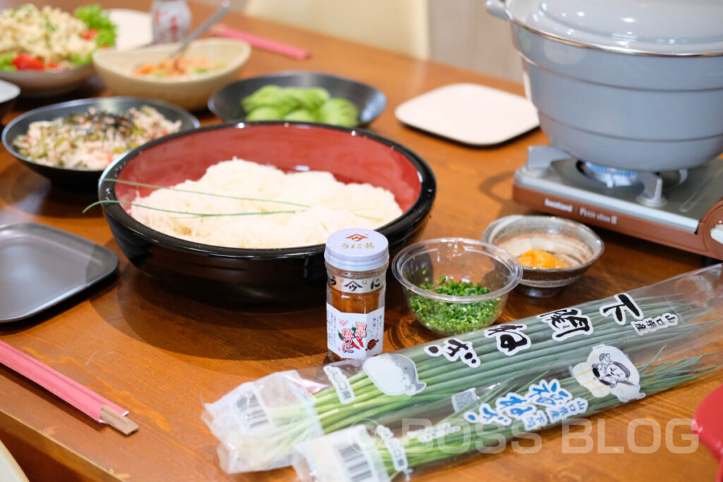 援むすびっ子・下関ねぎ・福ねぎ・菊川そうめん・うに甚本舗・熟成ゆず胡椒