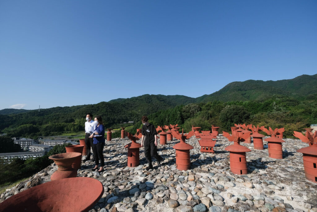 カワノ工業株式会社・柳井工場・住宅設備事業部・金魚ちょうちん・白壁・茶臼山古墳公園