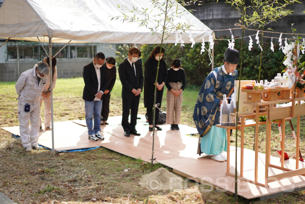 菓子工房na.nan・地鎮祭