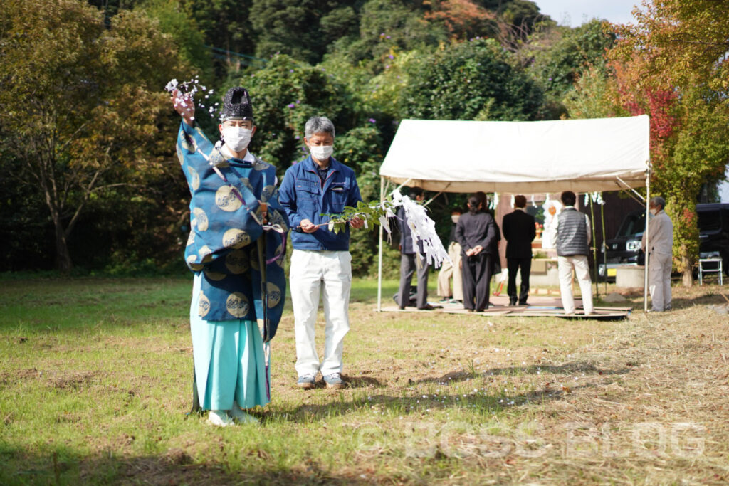 菓子工房na.nan・地鎮祭