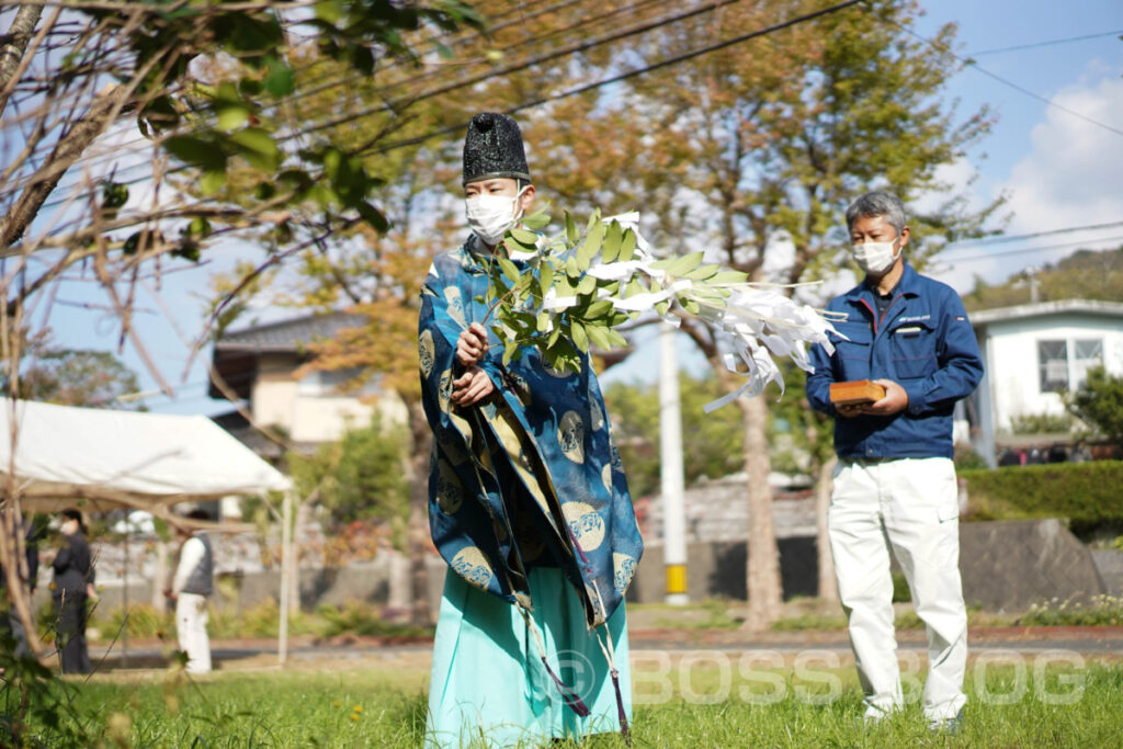 菓子工房na.nan・地鎮祭