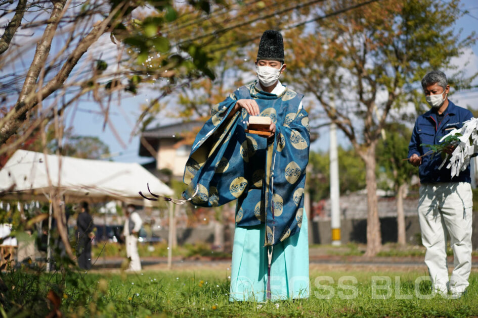 菓子工房na.nan・地鎮祭