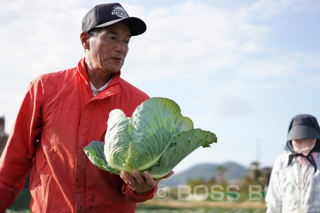 菊川キャベツ・中野夫妻