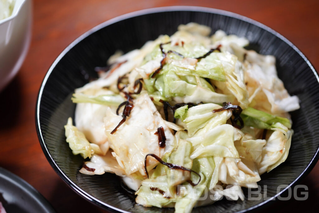 菊川のキャベツ・サラダクラブ・キャベツの豚しゃぶ