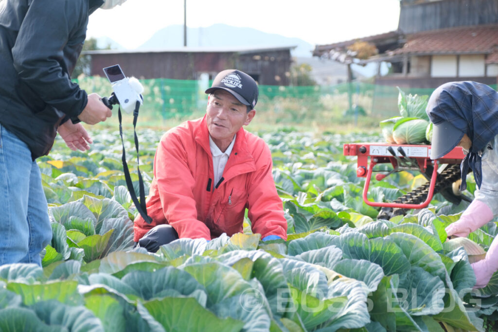 菊川キャベツ・中野夫妻