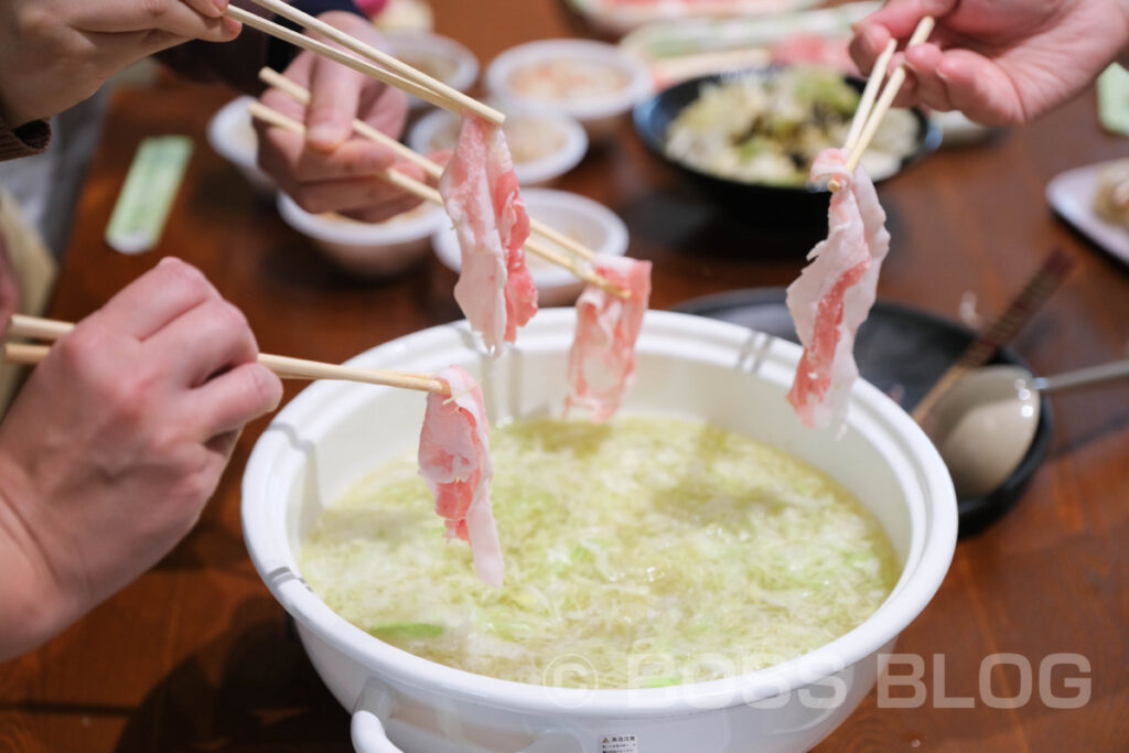 菊川のキャベツ・サラダクラブ・キャベツの豚しゃぶ