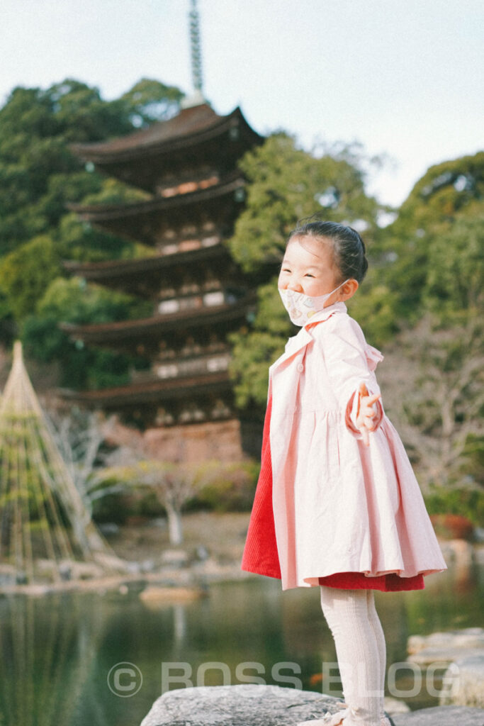 国宝瑠璃光寺五重塔