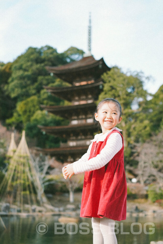 国宝瑠璃光寺五重塔