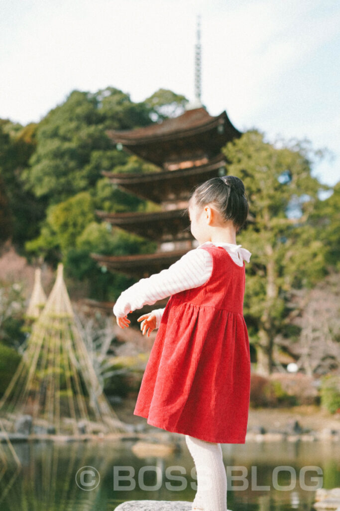 国宝瑠璃光寺五重塔