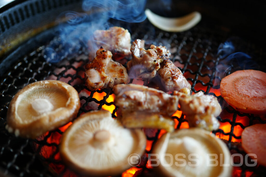 地鶏炭火焼き 塚原の里