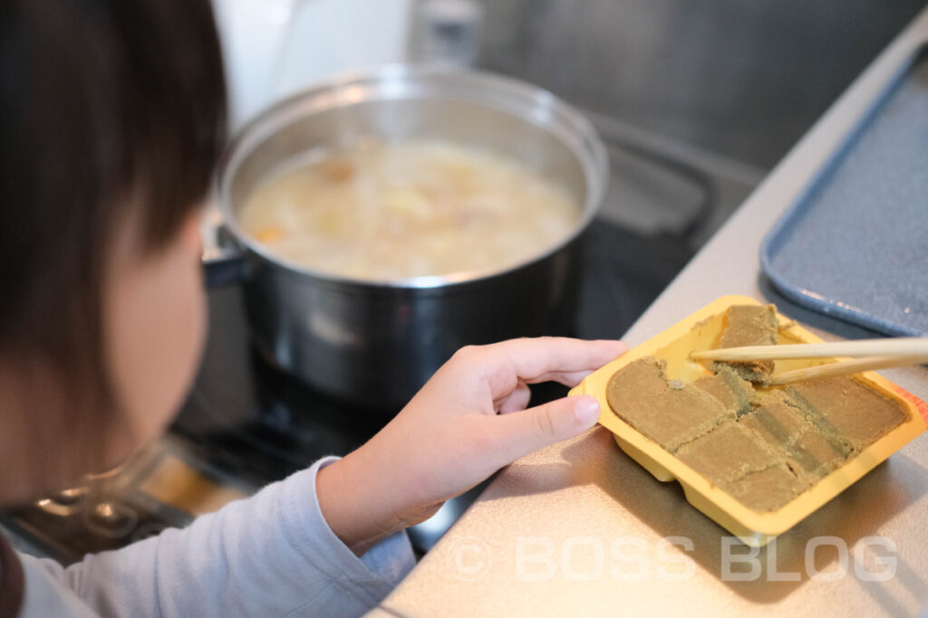 姫ちゃんとカレーづくり