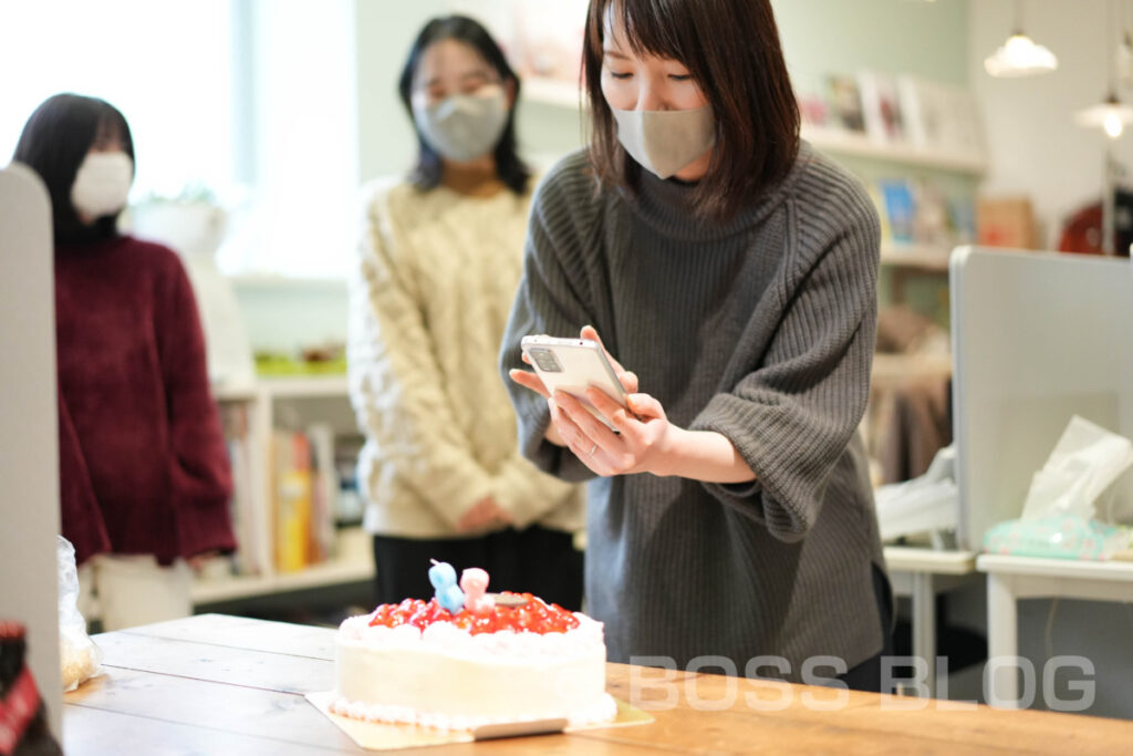 菓子工房na.nan・面田さん誕生日おめでとう