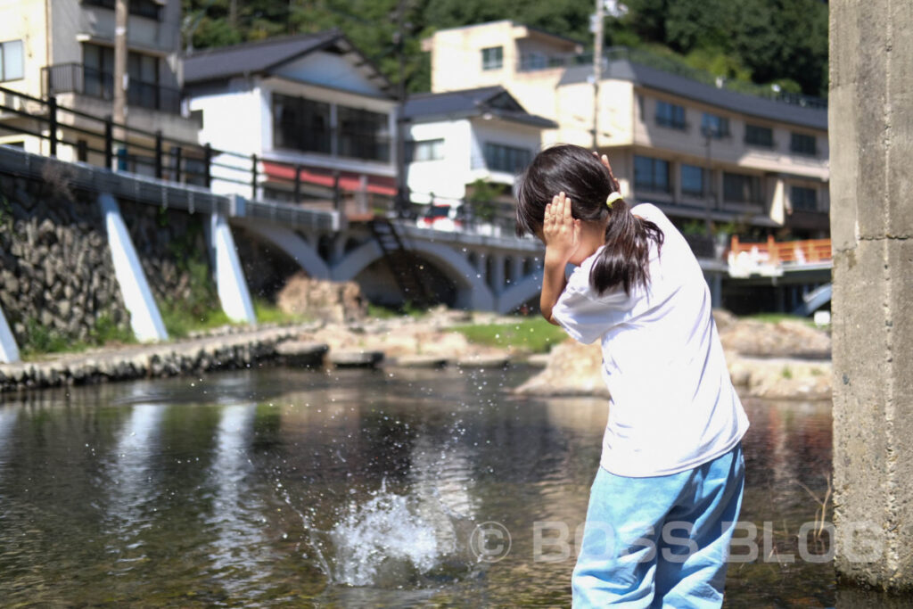 長門湯本温泉・音信川