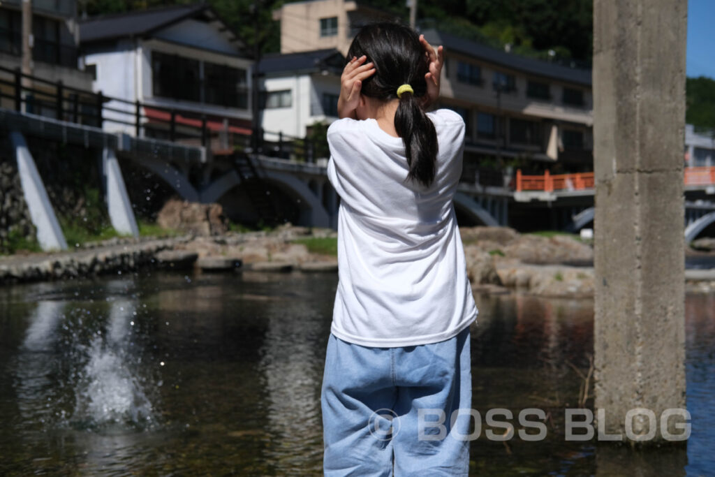 長門湯本温泉・音信川