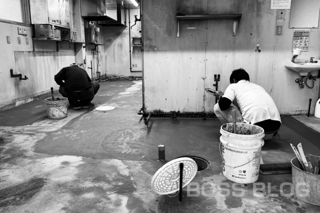 どんどん長府店・リニューアル工事中