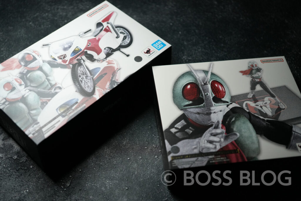 仮面ライダー新1号・S.H.Figuarts（真骨彫製法）・新サイクロン号・TAMASHII NATIONS