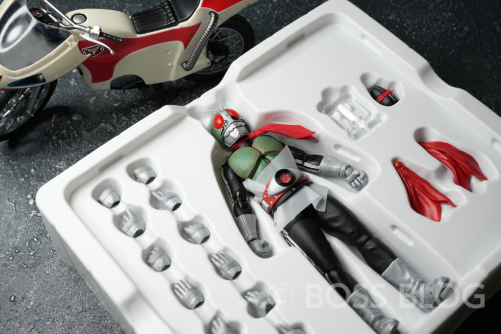 仮面ライダー新1号・S.H.Figuarts（真骨彫製法）・新サイクロン号・TAMASHII NATIONS