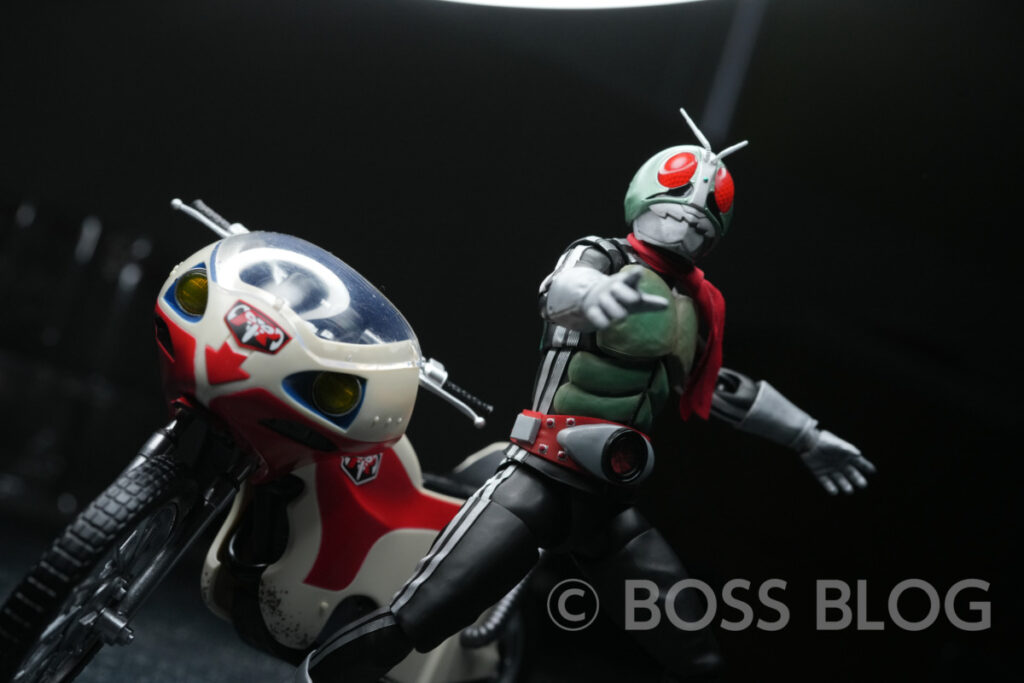 仮面ライダー新1号・S.H.Figuarts（真骨彫製法）・新サイクロン号・TAMASHII NATIONS