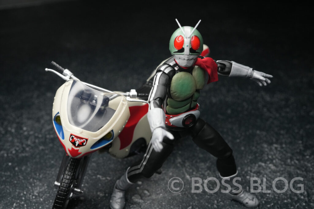 仮面ライダー新1号・S.H.Figuarts（真骨彫製法）・新サイクロン号・TAMASHII NATIONS