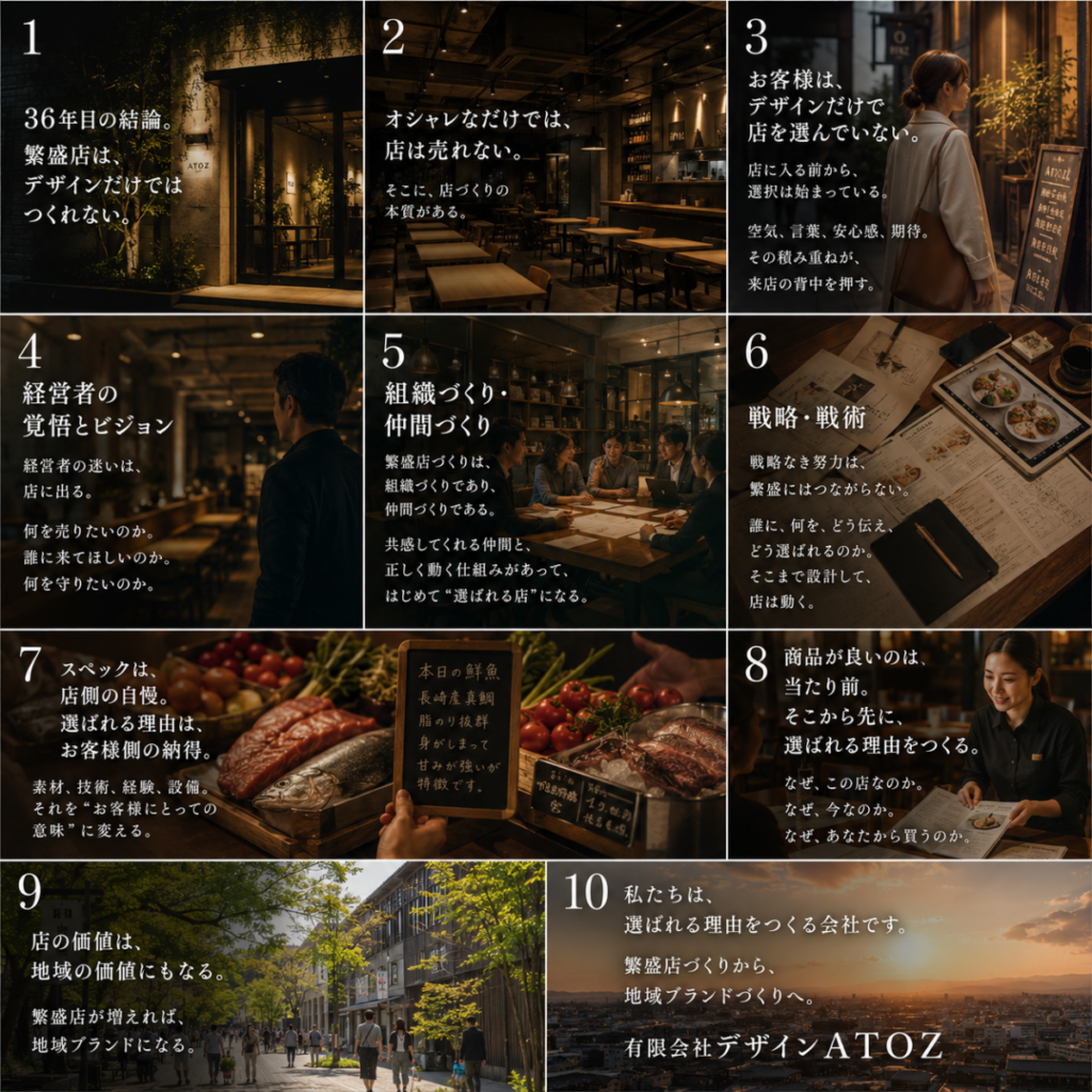 選ばれる理由をつくる会社