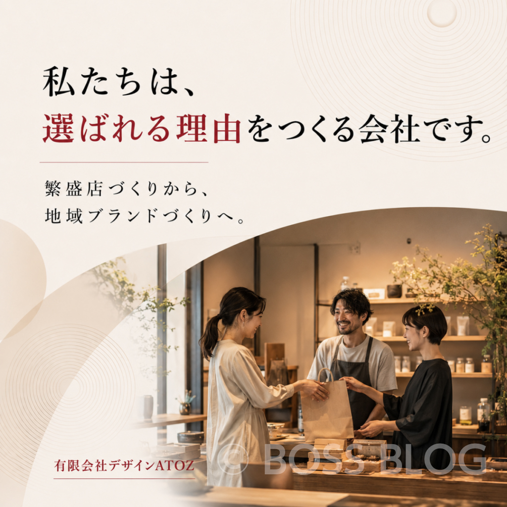 選ばれる理由をつくる会社