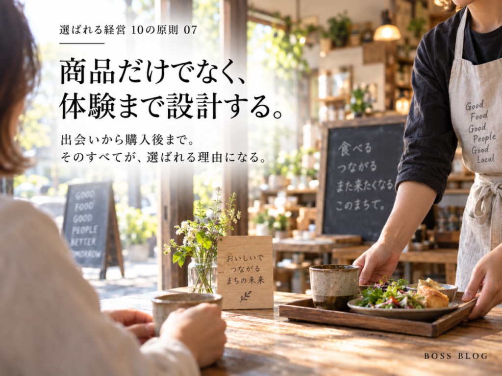 私は、どう売るかを考えるのではない。なぜ選ばれるのかを考える。