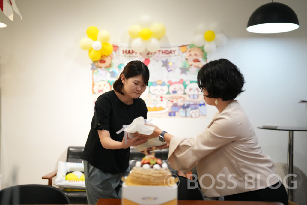 田島さんの誕生日会