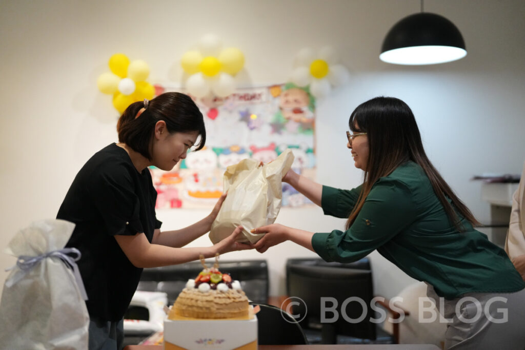 田島さんの誕生日会