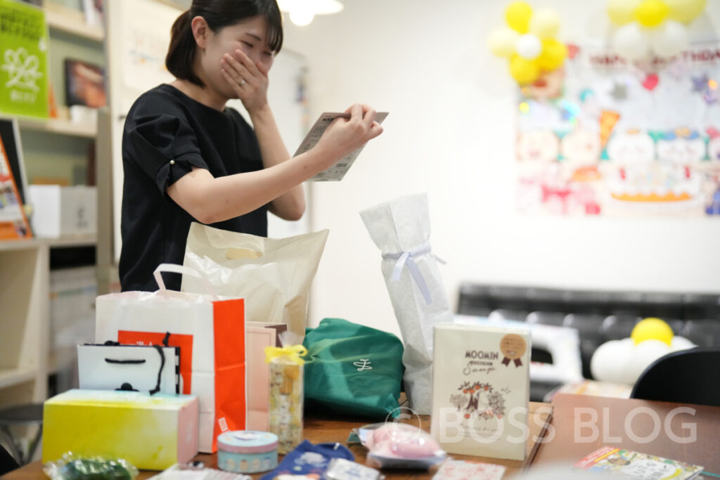 田島さんの誕生日会